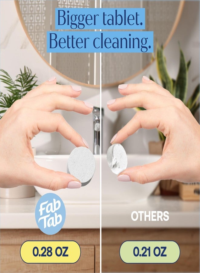 Fab Tab مجموعة فاب تاب المنزلية للمبتدئين - منتجات تنظيف طبيعية - منظفات منزلية - أقراص تنظيف متعددة الأغراض - نباتية وخالية من البلاستيك - خالية من المواد الكيميائية الضارة | مجموعة تنظيف - Image 4